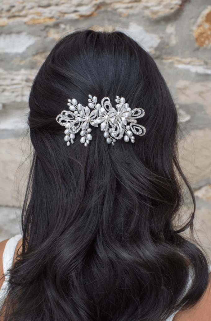 Jasmine Sidepiece - Silver