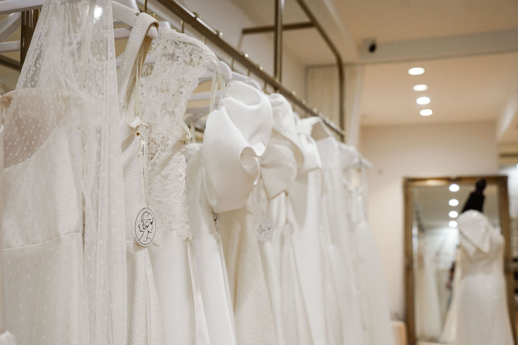 Wedding Dresses in The Bridehouse Bulimba Boutique